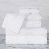 Rayon from Bamboo Ultra-Plush Heavyweight Assorted 6 Piece Towel Set