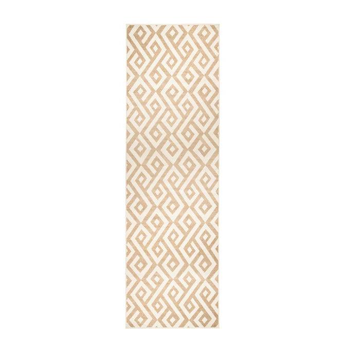 Saxton Diamond Indoor Large Area Rugs Or Runner Rug - Ivory