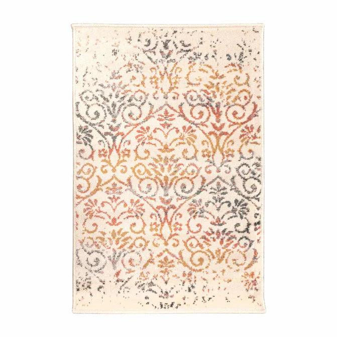 Ulani Distressed Modern Damask Indoor Area Rug - Rugs by Superior - Superior 