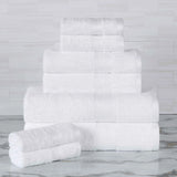 Ultra-Soft Rayon from Bamboo Cotton Blend 8 Piece Towel Set