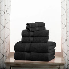 Madison Egyptian Cotton Pile Plush Heavyweight 6 Piece Towel Set