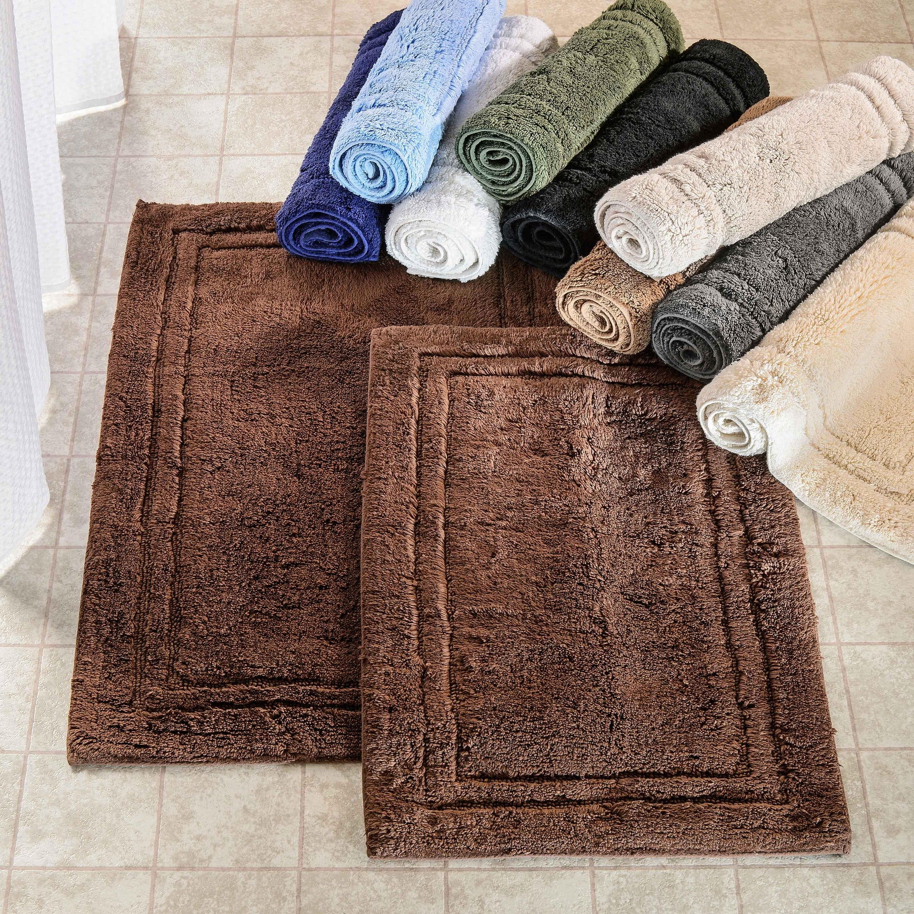 Bathroom mat and towel sets sale