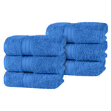 Atlas Cotton Plush Absorbent Heavyweight Luxury Hand Towel Set of 6 - Hand Towel Set by Superior