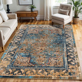 Angeles Overdyed Non-Slip Indoor Large Area Rugs or Runner Rug - Rugs by Superior