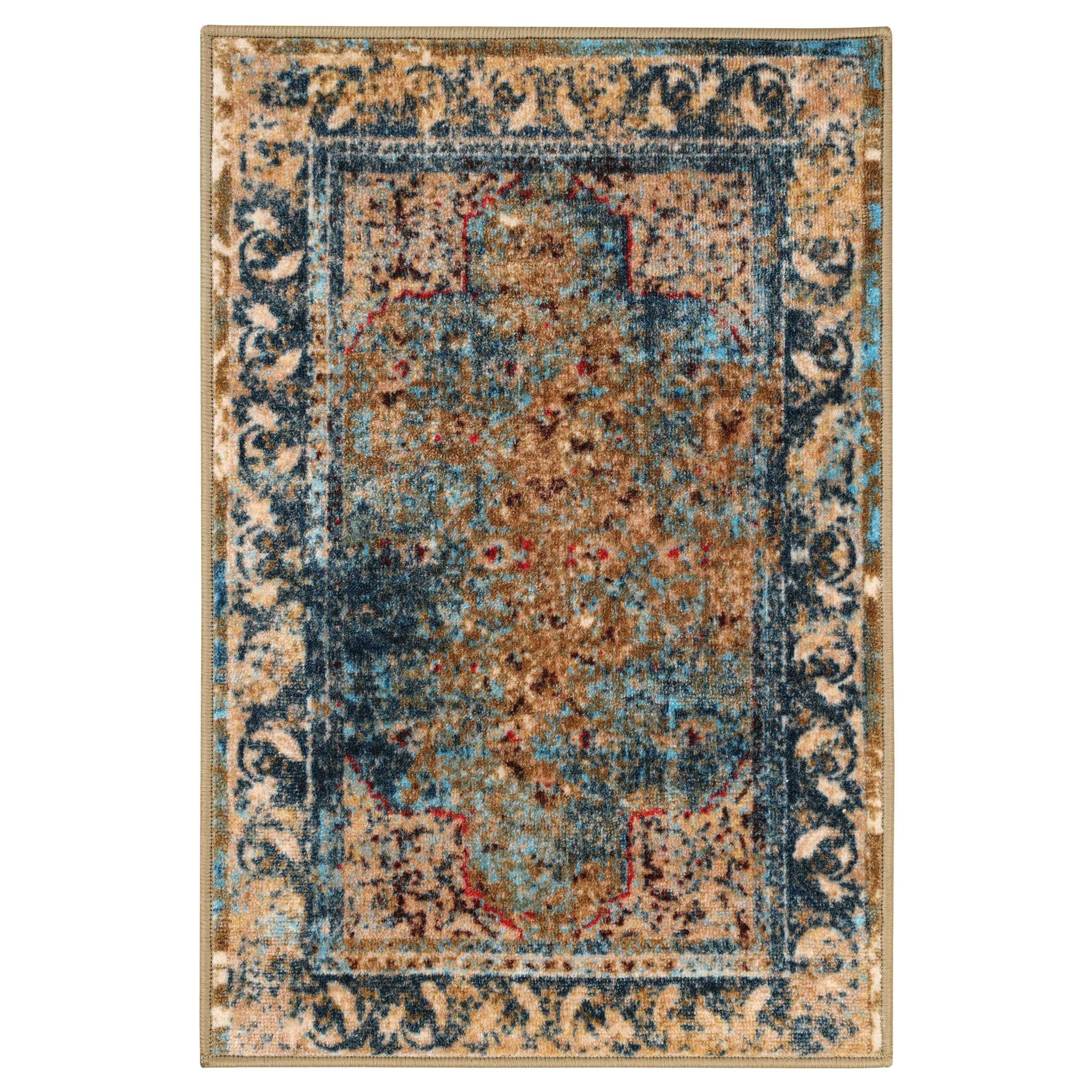 Angeles Overdyed Non-Slip Indoor Large Area Rugs or Runner Rug - Rugs by Superior