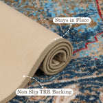 Angeles Overdyed Non-Slip Indoor Large Area Rugs or Runner Rug - Rugs by Superior