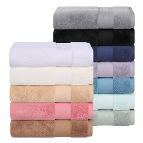 Aria Premium Turkish Cotton Assorted Towel Set Collection - Towel Set by Superior - Superior 