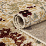 Augusta Vintage Floral Damask Indoor Area Rug or Runner - by Superior