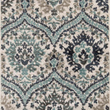 Augusta Vintage Floral Damask Indoor Area Rug or Runner - by Superior