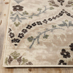 Augusta Vintage Floral Damask Indoor Area Rug or Runner - by Superior