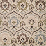 Augusta Vintage Floral Damask Indoor Area Rug or Runner - by Superior