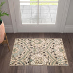 Augusta Vintage Floral Damask Indoor Area Rug or Runner - by Superior