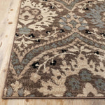 Augusta Vintage Floral Damask Indoor Area Rug or Runner - by Superior