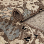 Augusta Vintage Floral Damask Indoor Area Rug or Runner - by Superior