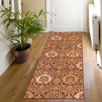 Augusta Vintage Floral Damask Indoor Area Rug or Runner - by Superior