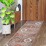 Augusta Vintage Floral Damask Indoor Area Rug or Runner - by Superior