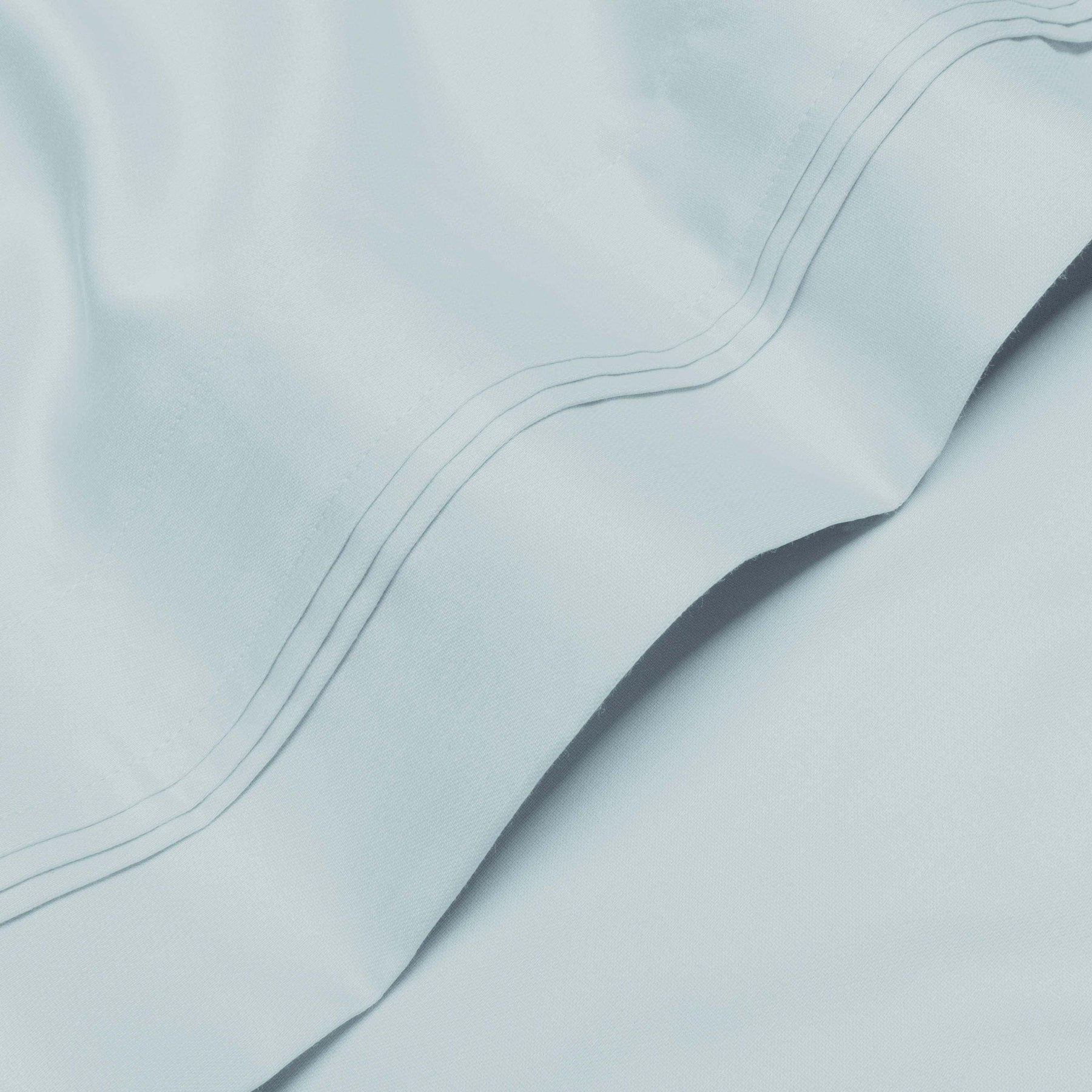 Egyptian Cotton 1000 Thread Count Solid Sheet Set Olympic Queen - BabyBlue