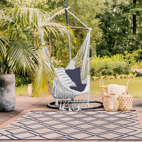 Modern Diamond Lattice Indoor/ Outdoor Area Rug - Rugs by Superior - Superior 