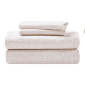 Melange Flannel Cotton Two-Toned Deep Pocket Warm Sheet Set