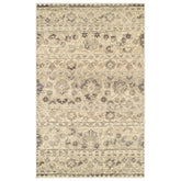 Fawn Distressed Floral Stripes Area Rug - Rugs by Superior - Superior 