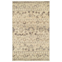 Fawn Distressed Floral Stripes Area Rug - Rugs by Superior - Superior 