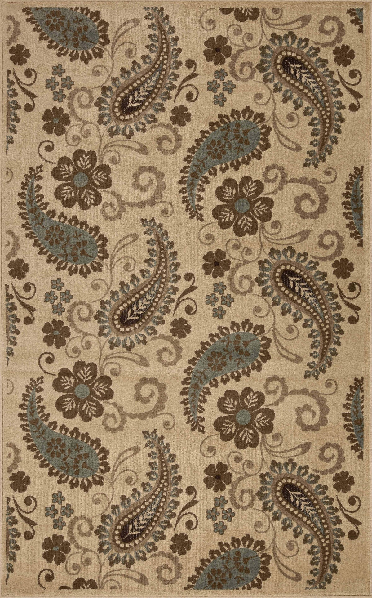 Parkway Vintage Floral Indoor Area Rug or Runner Rug - Rugs by Superior - Superior 