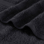 Chevron Zero Twist Solid and Jacquard Soft Cotton 6 Piece Towel Set - Towel Set by Superior