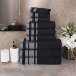 Hays Cotton Medium Weight 9 Piece Assorted Bathroom Towel Set - Towel Set by Superior