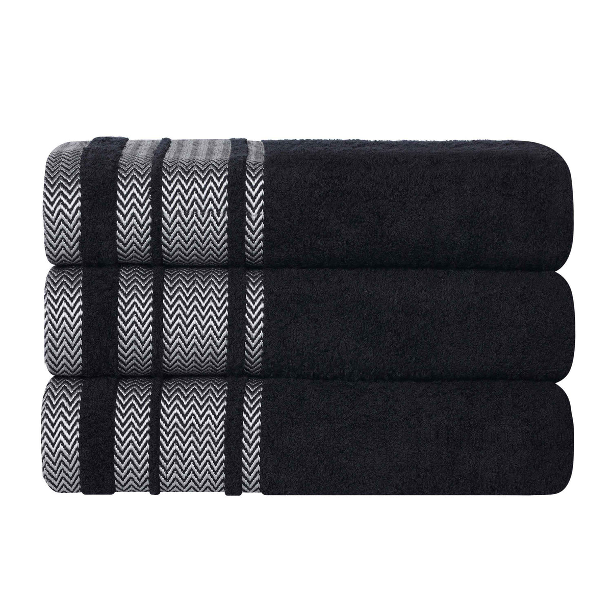 Hays Cotton Medium Weight Ultra-Soft Bath Towel Set of 3