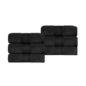 Superior Premium Turkish Cotton 6-Piece Hand Towel Set - Hand Towel Set by Superior