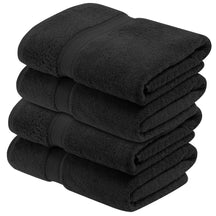 Madison Egyptian Cotton Pile Heavyweight 4 Piece Bath Towel Set