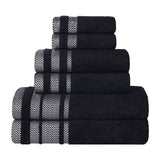 Hays Cotton Medium Weight 6 Piece Assorted Bathroom Towel Set - Towel Set by Superior