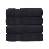 Cotton Highly Absorbent Eco-Friendly Quick Dry 4 Piece Bath Towel Set