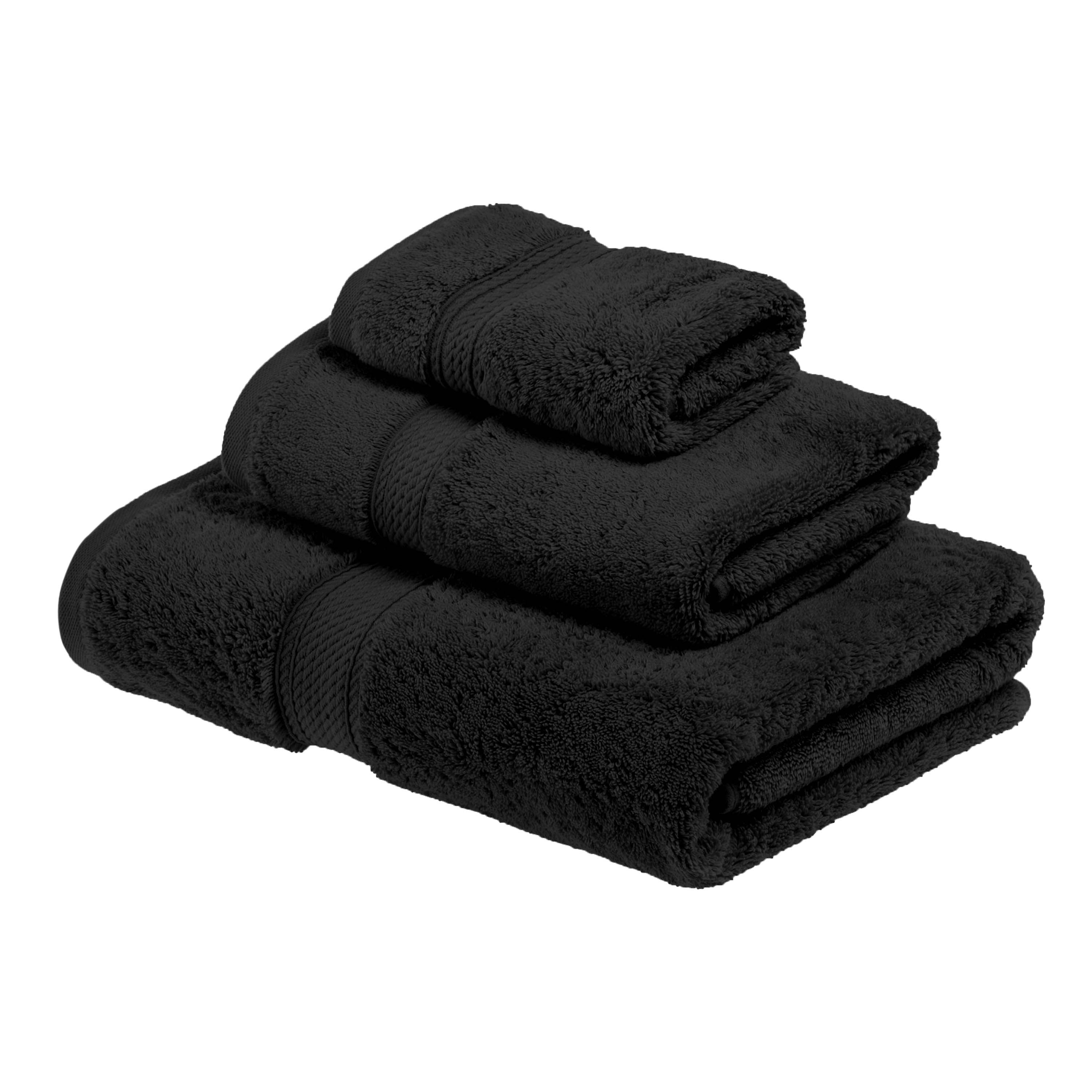 Madison Egyptian Cotton Pile Plush Heavyweight 3 Piece Towel Set - Towel Set by Superior