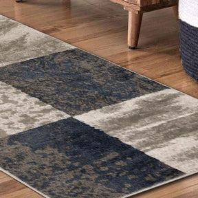 Modern Patchwork Design Indoor Area Rug or Runner Rug - Rugs by Superior - Superior 