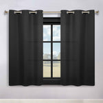 Classic Modern Solid Room Darkening Blackout Curtain Panels, Set of 2 - Blackout Curtains by Superior