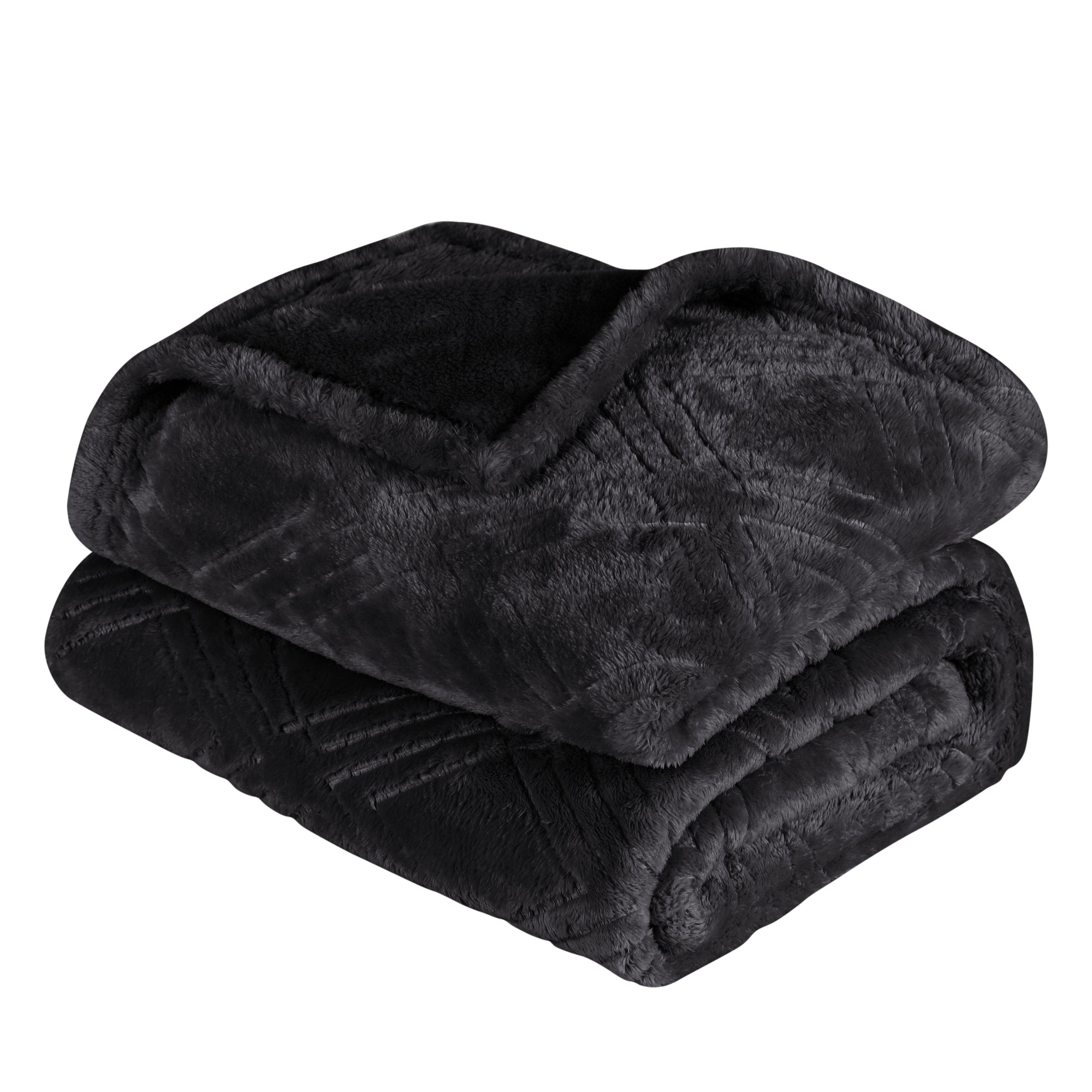 Alaska Diamond Fleece Plush Ultra-Soft Fluffy Blanket - Blanket by Superior