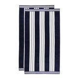 Striped Extra Large Oversized Absorbent Quick Dry Cotton Beach Towel - Beach Towel by Superior