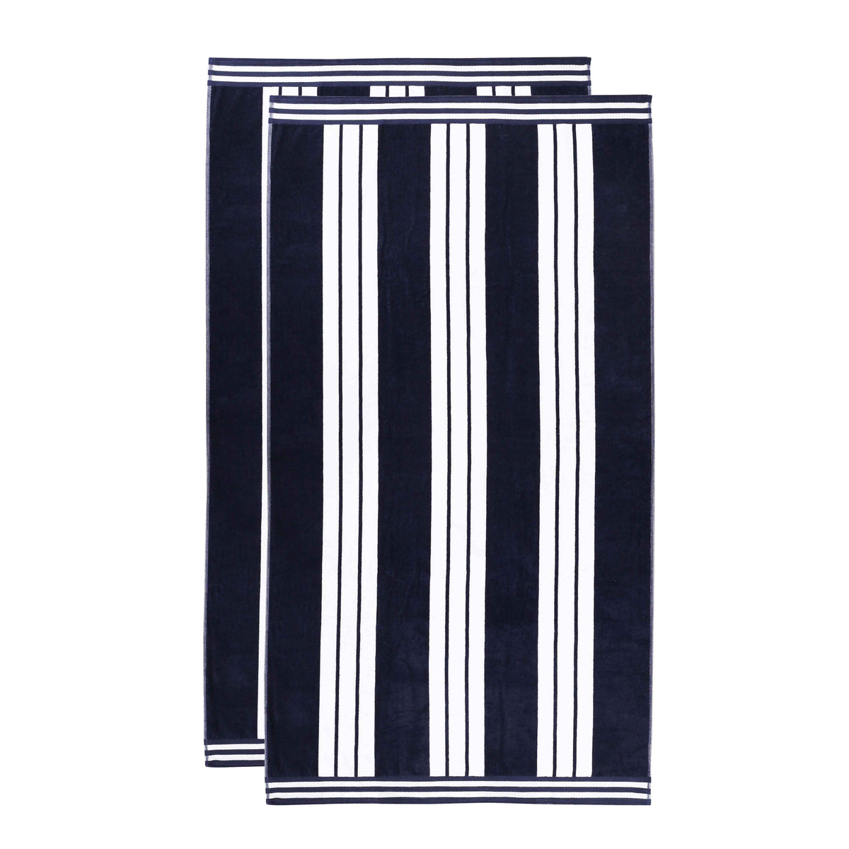 Striped Extra Large Oversized Absorbent Quick Dry Cotton Beach Towel