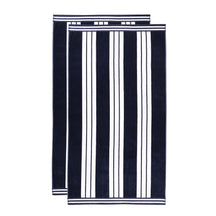 Striped Extra Large Oversized Absorbent Quick Dry Cotton Beach Towel