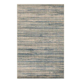 Montouk Pastel Striped Indoor Area Rugs or Runner Rug - Blue