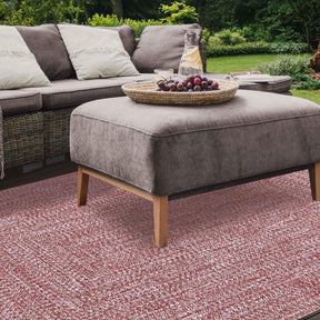 Multi Toned Braided Area Rug Bohemian Indoor Outdoor Rugs - Rugs by Superior - Superior 