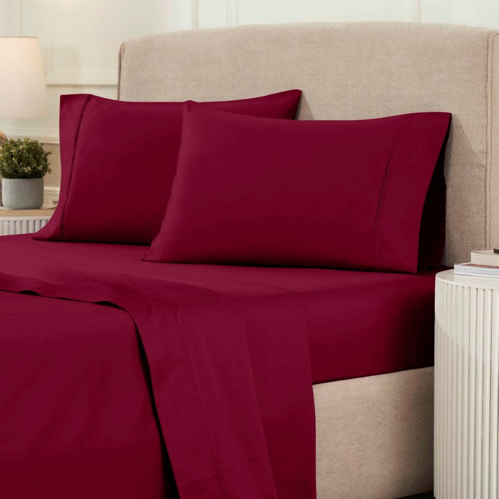 Egyptian Cotton 1200 Thread Count Eco-Friendly Solid Sheet Set - Sheet Set by Superior