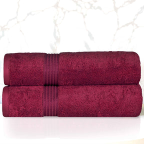 Heritage Egyptian Cotton Plush Absorbent Luxury Bath Towel Set of 2