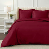 1200 Thread Count Egyptian Solid Cotton Duvet Cover Set - Duvet Cover Set by Superior