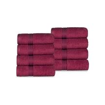 Heritage Egyptian Cotton Plush Luxury Hand Towel Set of 8