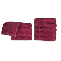 Heritage Egyptian Cotton Plush Absorbent Luxury Face Towel Set of 10 - Face Towel by Superior