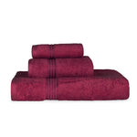 Heritage Egyptian Cotton Plush 3 Piece Absorbent Luxury Towel Set - Towel Set by Superior