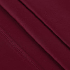 Egyptian Cotton 300 Thread Count Solid Deep Pocket Bed Sheet Set - Burgundy