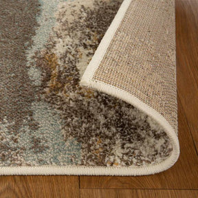 Pixi Abstract Multi-Tone Area Rugs or Runner Rug - Camel